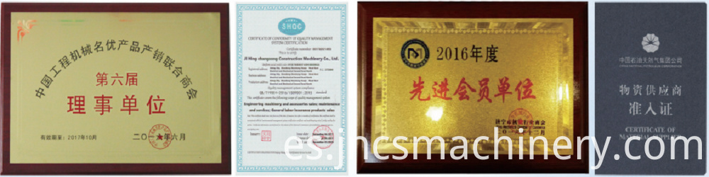 empresa bulldozer CERTIFICADO bulldozer company CERTIFICATE